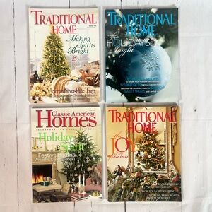 Vintage Traditional Home and Classic American Homes Magazine Bundle